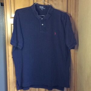 FINAL SALE PRICE Ralph Lauren Navy Polo Shirt in Large